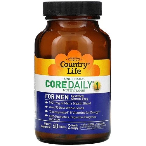 Country Life Core Daily-1 Мультивитамины для мужчин 160 таблеток