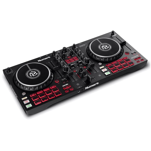 DJ контроллер NUMARK MIXTRACK PRO FX: Аналоговые выходы 2 х RCA, 1/4" TRS