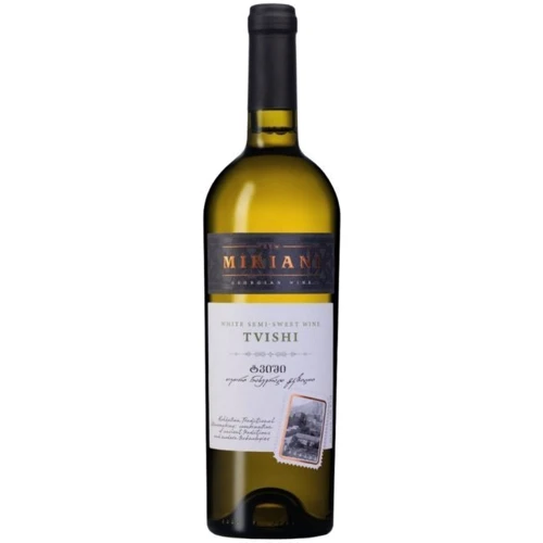 Вино Miriani Твиши, белое полусладкое, 0.75л 12% (PLK4860013089548)