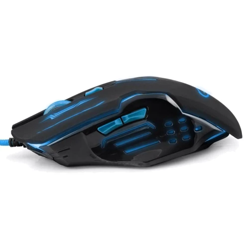 Мышь Esperanza MX403 Apache blue (EGM403B): Интерфейс подключения проводная USB