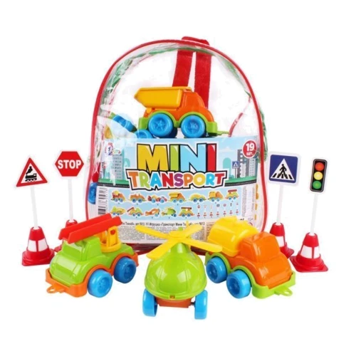 Набір транспорту Міні ТехноК 5613TXK 12 шт.