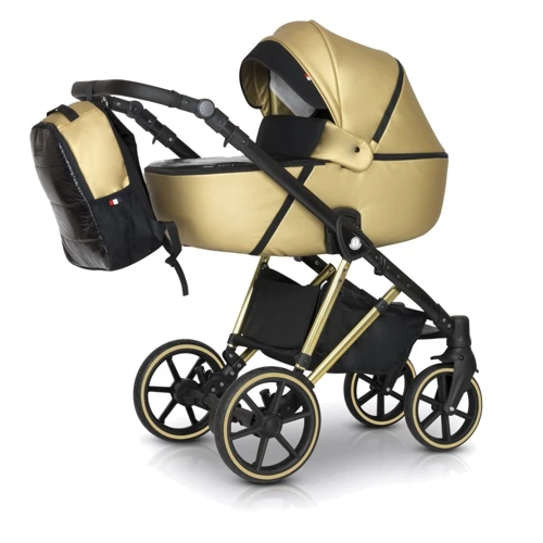Универсальная коляска 2 в 1 Verdi Makan Elektro, new gold (золотая рама), золотой (9023-VME-10): Тип коляски Универсальная коляска (2-в-1)