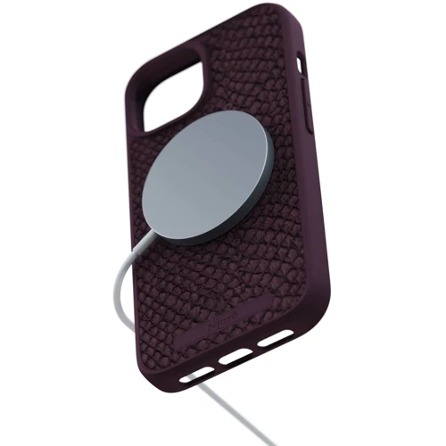 Чохол для iPhone Njord Salmon Leather MagSafe Case Rust (NA53SL03) для iPhone 15 Pro: Тип чохла накладка на заднюю часть