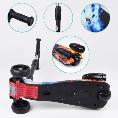 Самокат Best Scooter Maxi с рисунком (83237): Максимальная допустимая нагрузка, кг 60