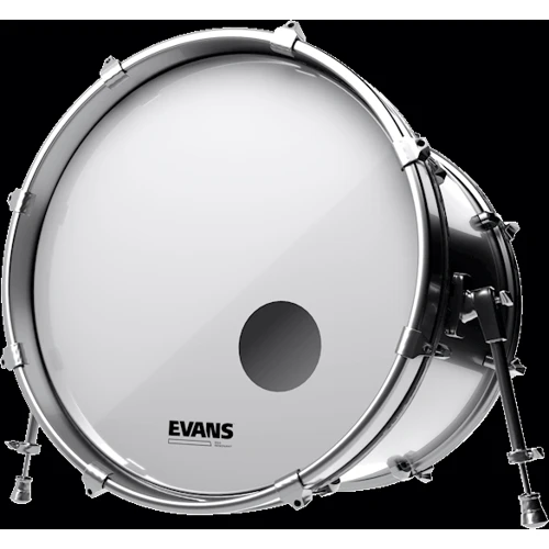 Пластик для бас-барабану EVANS 22" EQ3 RESONANT Smooth White: Призначення Для бас-барабана
