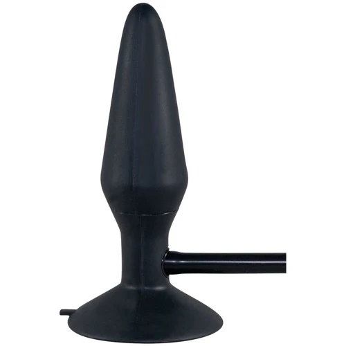 Анальная пробка Orion True Black Silikon Pump Plug