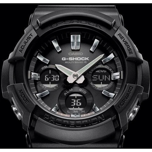 Наручний годинник Casio G-SHOCK GAW-100B-1AER: Тип циферблата Комбінований (аналого-цифровий)