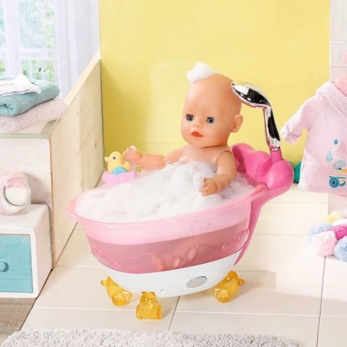 Автоматична ванна для ляльки Baby Born S2 - Забавне купання (світло, звук) фото 4