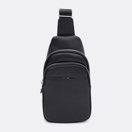 Мужская сумка-слинг Ricco Grande черная (K16226bl-black): Пол Мужской