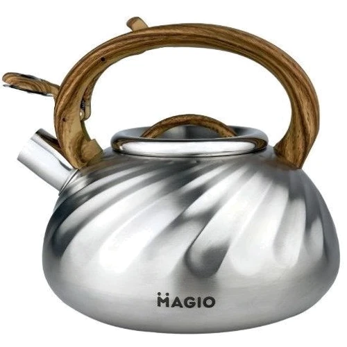 Чайник Magio 3л (1194MG): Особенности Фиксированная ручка, Свисток
