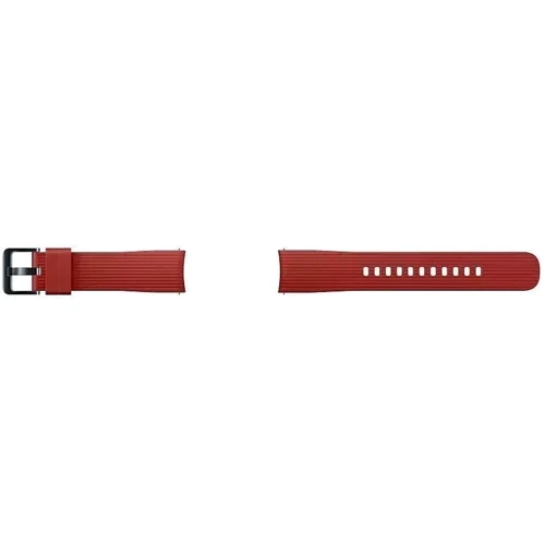 Ремінець Samsung Silicon Band Red для Samsung Watch 42mm / Watch 3 41mm / Active / Active 2 (ET-YSU81MREGRU): Колір красный