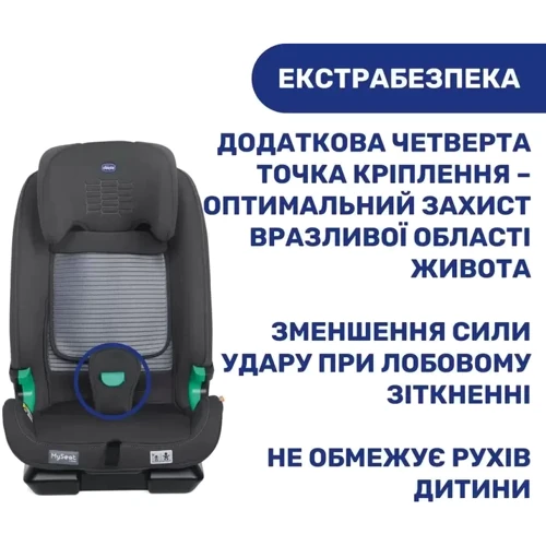 Автокресло Chicco MySeat i-Size Air Серое (79873.21) фото 8