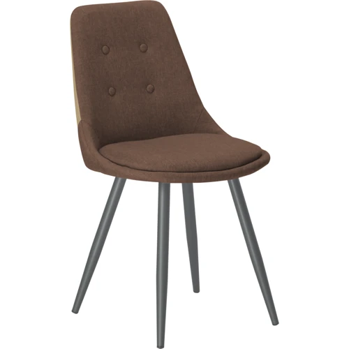 Комплект стільців GT K-8764 Fabric Brown 4 шт: Виробник GT Racer