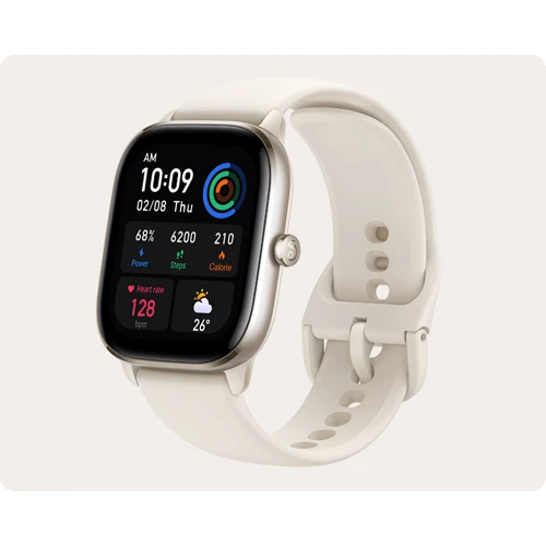 Смарт-часы Amazfit GTS 4 mini Moonlight White
