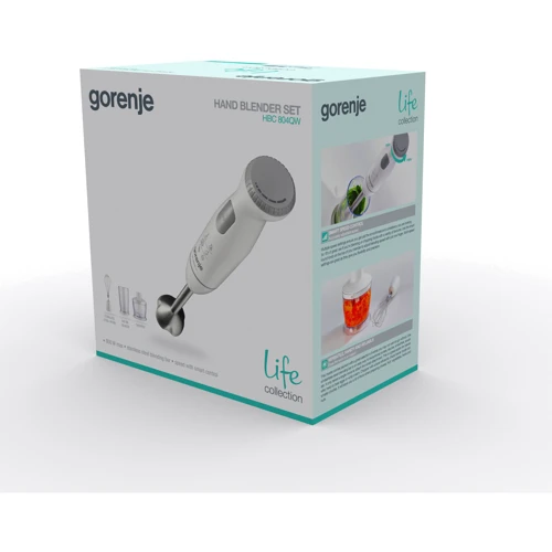 Блендер Gorenje HBC 804 QW: Объем чаши, л 0.5