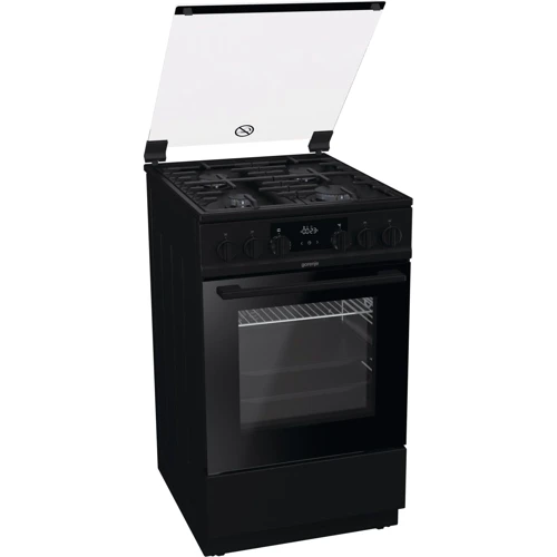Плита комбинированная Gorenje MEKS514B: Количество газовых конфорок 4