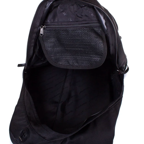 Мужской рюкзак Onepolar черный (W919-black): Фактура Тканая, Матовая
