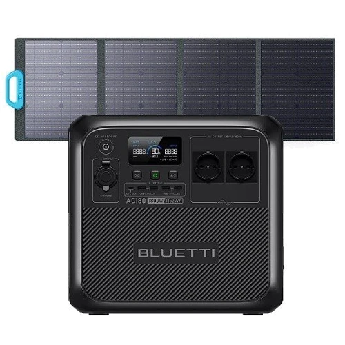 Комплект Bluetti AC180 1152Wh 1800W + battery module B300 3072Wh: Количество розеток 220V 2