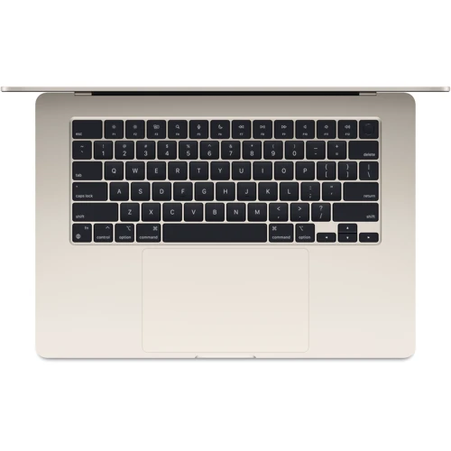 Apple MacBook Air 15" M3 256GB Starlight Custom (MC9F4UA/A) 2024: Экран 15.3" (2880x1864) / IPS / Технология True Tone