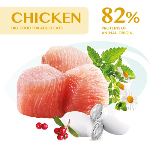 Сухой корм Optimeal Adult Cats для кошек со вкусом курицы 200+100 г 6x0.3 кг (4820215362559): Класс Супер премиум