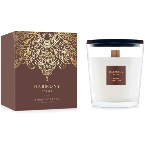 Свічка ESSE Amber Tobacco Harmony 150 г