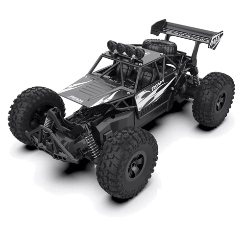 Автомобиль OFF-ROAD CRAWLER на р/у – Speed Team (черный, металл. корпус, аккум. 6V, 1:14) (SL-154RHMBl)