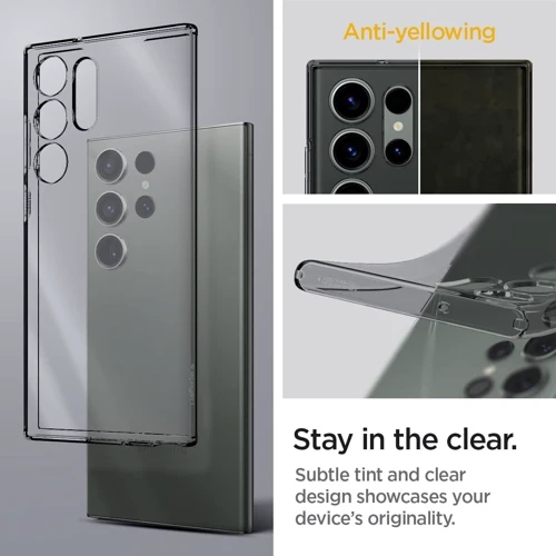 Аксессуар для смартфона Spigen Liquid Crystal Space Crystal (ACS05611) for Samsung S918 Galaxy S23 Ultra: Тип накладка на заднюю часть