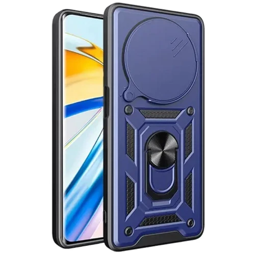 Чехол для телефонов Mobile Case Camshield Serge Ring Blue for Xiaomi Redmi 14C / Poco C75: Совместимость Xiaomi Redmi 14C / Poco C75