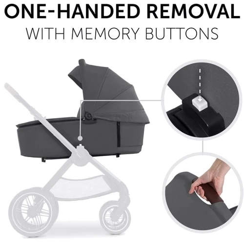 Універсальна коляска 2 в 1 Hauck Walk N Care Air Dark Grey (16548-5) фото 9