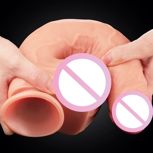 Фаллоимитатор LoveToy Dual Layered Silicone 12" Nature Cock