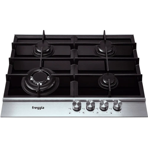 Варочная поверхность газовая Freggia HG640VGTB: Рабочая поверхность стекло (закаленное)