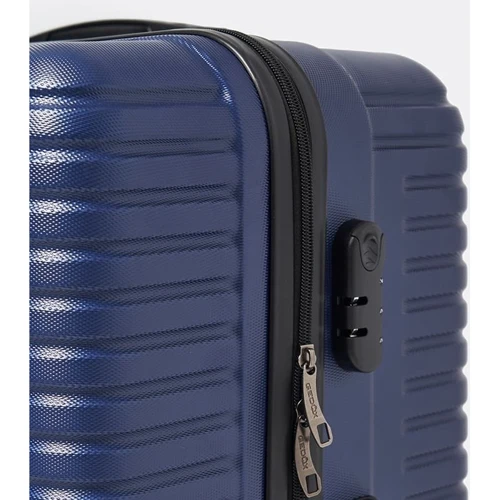 Чемодан Ricco Grande XL синий (T1ABS600navy-XL): Застежка Молния