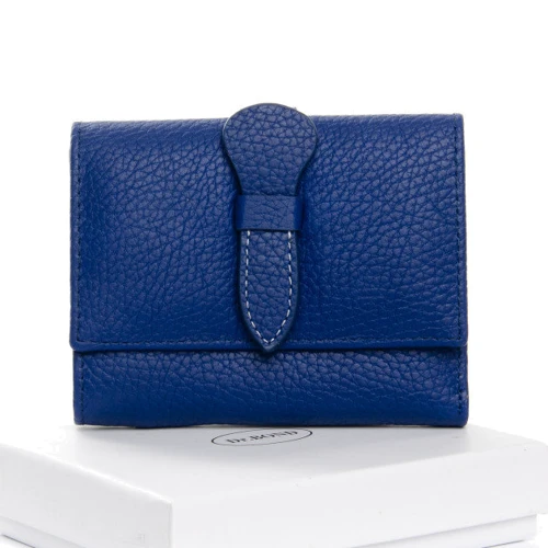 Женский кошелек Dr. Bond синий (32701 light-blue)