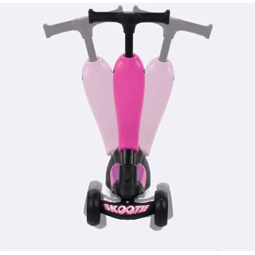 Самокат Hauck Neon Pink (85204-4): Материал колес резина