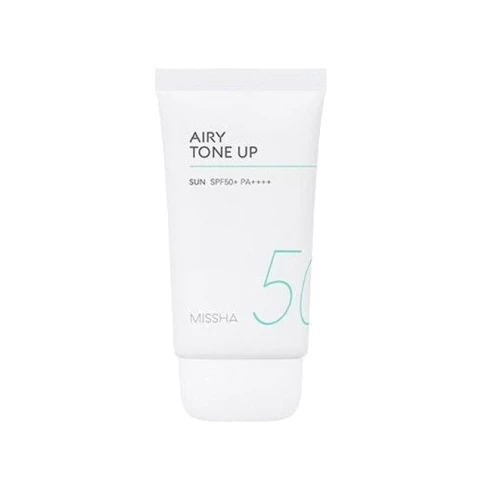 Missha Safe Block Airy Tone Up Sun SPF 50 + / PA ++++ Легкий сонцезахисний крем 50 ml