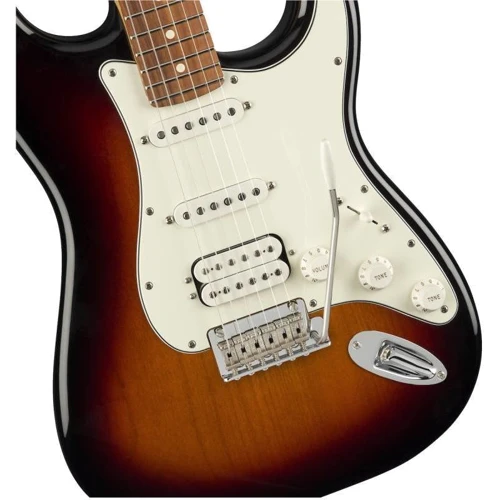 Электрогитара Fender Player Stratocaster HSS PF 3TS: Размер Полноразмерная