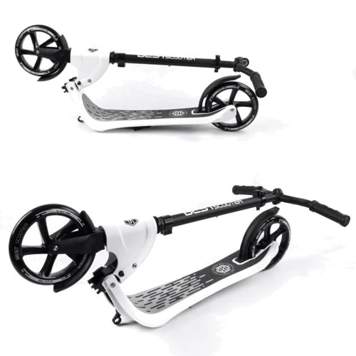 Самокат алюминиевый Best Scooter белый (52753): Максимальная допустимая нагрузка, кг 100