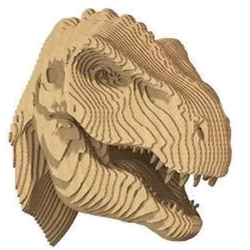 Картонный настенный конструктор Cartonic 3D Puzzle T-REX