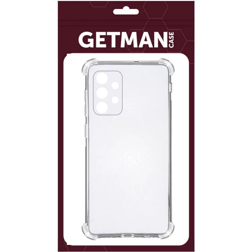 Чохол для телефона TPU Case GETMAN Ease logo Full Camera Transparent для Samsung A235 Galaxy A23 4G: Сумісність Samsung A235 Galaxy A23 4G