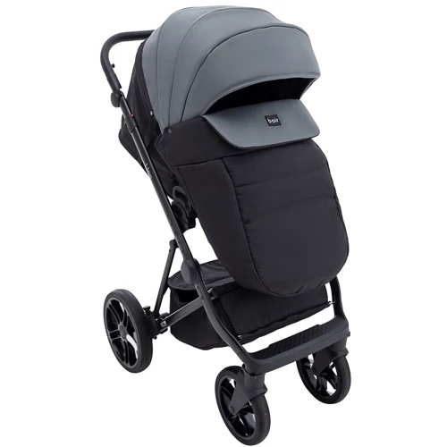 Універсальна коляска 2 в 1 Bair Lion ECO LE-47 темно-сірий (680800) фото 7