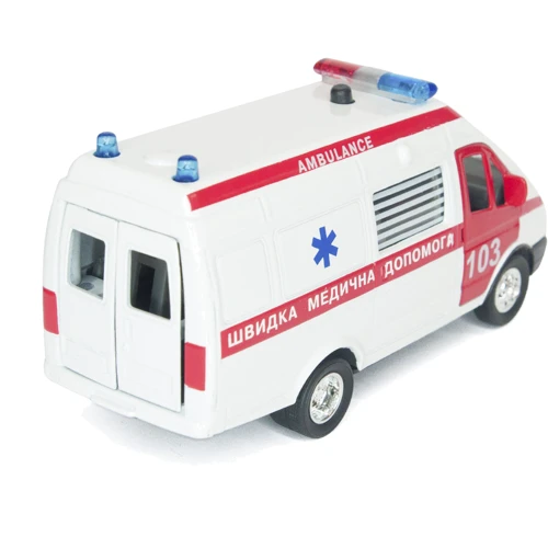Автомодель - ГАЗЕЛЬ РЕАНИМАЦИЯ (світло, озвуч. Укр)