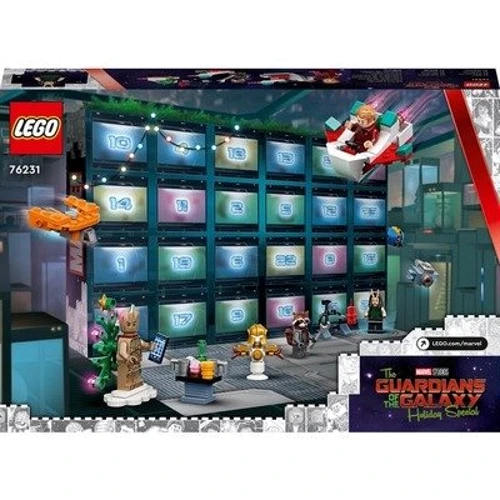 Конструктор LEGO Super Heroes Marvel Новорічний календар Вартові Галактики (76231): Серія Super Heroes