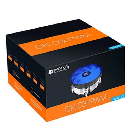 Кулер ID-COOLING DK-03i PWM Blue: Тип подшипника гидродинамический