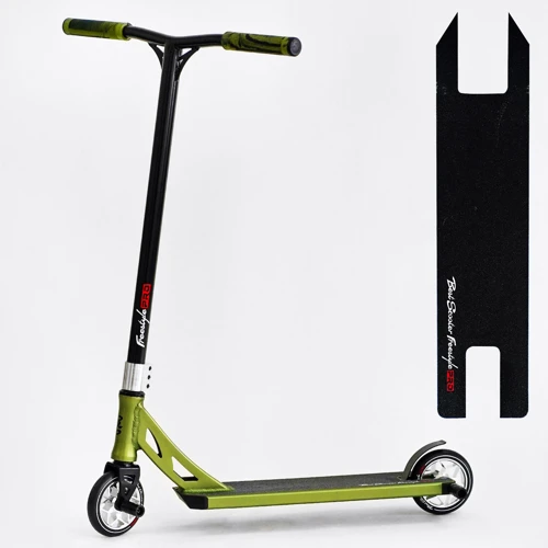 Самокат трюковий Best Scooter Freestyle Pro Green (115642): Кількість коліс 2