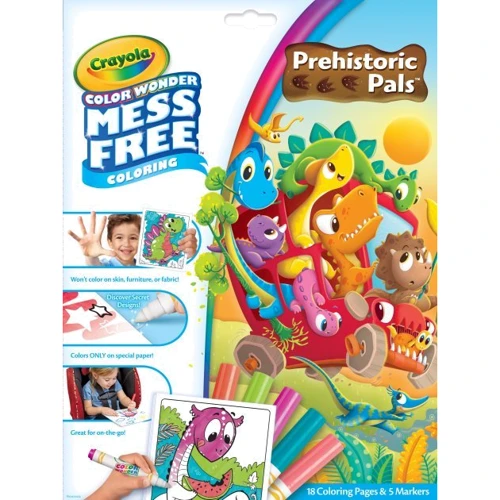 Раскраска CRAYOLA Color Wonder Динозавры (919068.018)