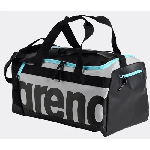 Сумка Arena Spiky III Duffle 25 чорно-сіра Уні 50x18x25 см (004931-104): Колір черный