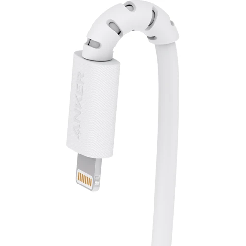 Кабель ANKER Cable USB-C to Lightning Powerline Select V3 PD 90cm White (A8612G21): Тип USB-C - Lightning