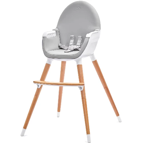 Стульчик для кормления 2 в 1 Kinderkraft Fini Gray (KKKFINIGRY0000) фото 4
