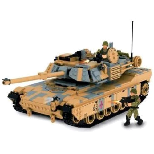 Конструктор IBLOCK Армія M1 Abrams 2 фігурки (PL-921-504): Виробник Iblock