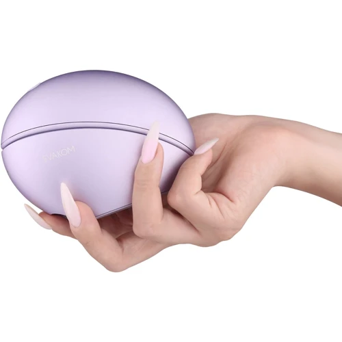 Вакуумний кліторальний стимулятор Svakom Pulse Galaxie Metal Lilac, нічник-проєктор зоряного неба